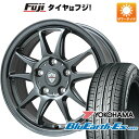  60系プリウス 夏タイヤ ホイール4本セット 195/60R17 ヨコハマ ブルーアース ES32 ブランドル KF28 17インチ(送料無料)