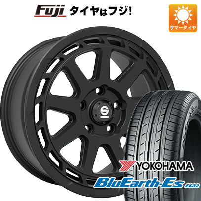 5/25はポイント最大42倍!!  夏タイヤ ホイール4本セット 225/60R17 ヨコハマ ブルーアース ES32 OZ SPARCO グラベル 17インチ(送料無料)