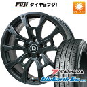   夏タイヤ ホイール4本セット 225/60R17 ヨコハマ ブルーアース ES32 ビッグウエイ B-LUGNAS BRD(マットブラック) 17インチ(送料無料)