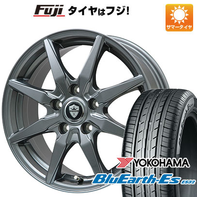 【新品国産5穴114.3車】 夏タイヤ ホイール4本セット 205/60R16 ヨコハマ ブルーアース ES32 ブランドル CJ28 16インチ(送料無料) サマータイヤ