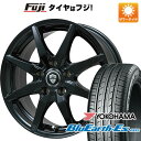 【新品国産5穴114.3車】 夏タイヤ ホイール4本セット 225/45R18 ヨコハマ ブルーアース ES32 ブランドル CJ28B 18インチ(送料無料) サマータイヤ(2)