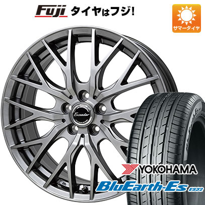 【新品国産5穴114.3車】 夏タイヤ ホイール4本セット 215/65R16 ヨコハマ ブルーアース ES32 ホットスタッフ エクシーダー E05II 16インチ(送料無料)