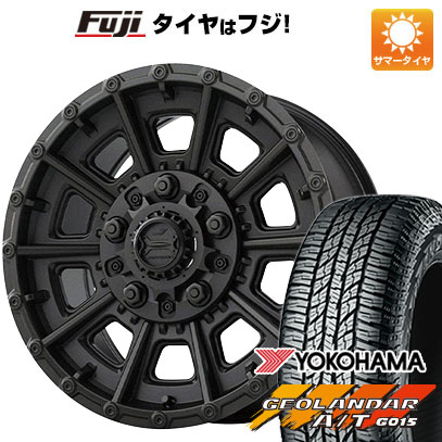 【新品国産5穴114.3車】 夏タイヤ ホイール4本セット 225/60R17 ヨコハマ ジオランダー A/T G015 RBL TUS JAPAN ジェップセン バレルゾーン M017 17インチ(送料無料)