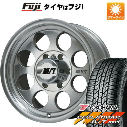 【新品国産車用6穴139.7】 夏タイヤ ホイール4本セット 265/70R16 ヨコハマ ジオランダー A/T G015 OWL/RBL ミッキートンプソン クラシック3 16インチ(送料無料)
