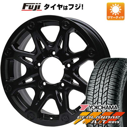 5/20限定!エントリーでポイント最大27倍! 【新品】ジムニー 夏タイヤ ホイール4本セット 175/80R16 ヨコハマ ジオランダー A/T G015 RBL オフビート ブラックダイヤモンド BDX08 16インチ(送料無料)