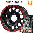 【新品】ジムニーシエラ 夏タイヤ ホイール4本セット 215/70R16 ヨコハマ ジオランダー A/T G015 RBL レアマイスター LMG MS-9W マットブラックレッドリム 16インチ(送料無料)