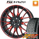 【新品国産5穴114.3車】 夏タイヤ ホイール4本セット 215/60R17 ヨコハマ ジオランダー A/T G015 RBL ビッグウエイ LEYSEEN プラバ9M(レッドクリア) 17インチ(送料無料)