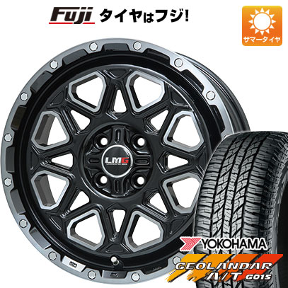 【新品 軽自動車】ハスラー デリカミニ(4WD) 夏タイヤ ホイール4本セット 165/60R15 ヨコハマ ジオランダー A/T G015 RBL レアマイスター LMG モンタグナ 15インチ(送料無料) サマータイヤ