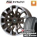 【新品】プラド/ハイラックス 夏タイヤ ホイール4本セット 265/60R18 ヨコハマ ジオランダー H/T G056 ビッグウエイ B-LUGNAS BRD(ブロンズポリッシュ) 18インチ(送料無料)