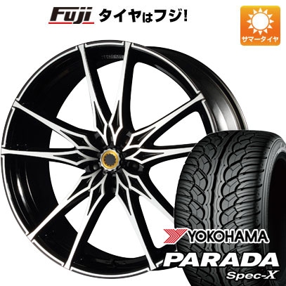 【新品国産車用5穴114.3】 夏タイヤ ホイール4本セット 235/55R20 ヨコハマ PARADA Spec-X エムズスピード ジュノウ ライジング 20インチ(送料無料)