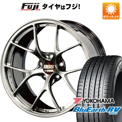 【パンク保証付き】【新品国産5穴114.3車】 夏タイヤ ホイール4本セット 245/40R20 ヨコハマ ブルーアース RV-03 BBS JAPAN RI-D 20インチ(送料無料)