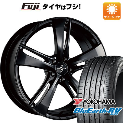 【パンク保証付き】【新品国産5穴114.3車】 夏タイヤ ホイール4本セット 225/55R18 ヨコハマ ブルーアース RV-03 ブリヂストン サヴェンサー AW5s 18インチ(送料無料) サマータイヤ