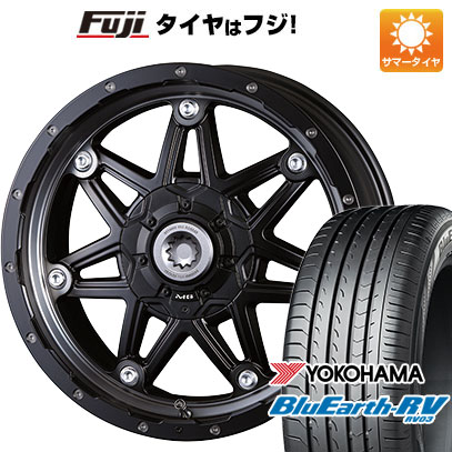 【パンク保証付き】【新品国産5穴114.3車】 夏タイヤ ホイール4本セット 225/65R17 ヨコハマ ブルーアース RV-03 クリムソン マーテルギア(MG) ライカン 17インチ(送料無料)