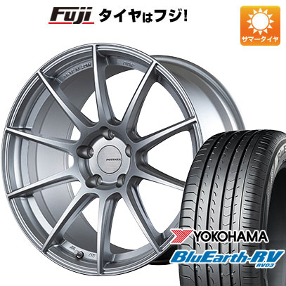 【パンク保証付き】【新品国産5穴114.3車】 夏タイヤ ホイール4本セット 215/60R16 ヨコハマ ブルーアース RV-03 ブリヂストン ポテンザ SW010 16インチ(送料無料) サマータイヤ