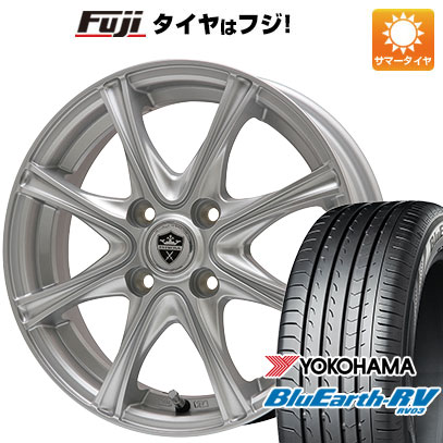 【パンク保証付き】【新品】シエンタ 2022- 夏タイヤ ホイール4本セット 185/65R15 ヨコハマ ブルーアース RV-03 ブランドル ER16 15インチ(送料無料) サマータイヤ