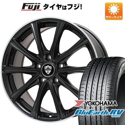 【パンク保証付き】【新品国産車用5穴114.3】 夏タイヤ ホイール4本セット 205/65R16 ヨコハマ ブルーアース RV-03 エルベ エステローザ MZV 16インチ(送料無料)