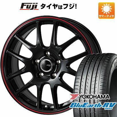 【パンク保証付き】【新品国産5穴114.3車】 夏タイヤ ホイール4本セット 215/65R16 ヨコハマ ブルーアース RV-03 モンツァ JPスタイル ジェファ 16インチ(送料無料) サマータイヤ