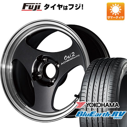 【パンク保証付き】【新品国産4穴100車】 夏タイヤ ホイール4本セット 185/60R15 ヨコハマ ブルーアース RV-03 ヨコハマ アドバンレーシング ONI2 15インチ(送料無料)