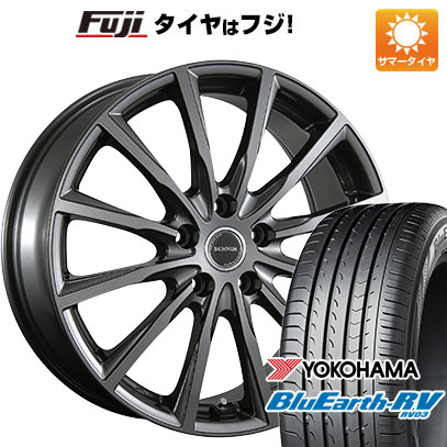 【パンク保証付き】【新品国産5穴114.3車】 夏タイヤ ホイール4本セット 215/60R16 ヨコハマ ブルーアース RV-03 ブリヂストン バルミナ AR12 16インチ(送料無料) サマータイヤ