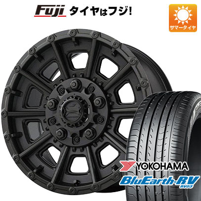 【パンク保証付き】【新品国産5穴114.3車】 夏タイヤ ホイール4本セット 225/65R17 ヨコハマ ブルーアース RV-03 TUS JAPAN ジェップセン バレルゾーン M017 17インチ(送料無料)