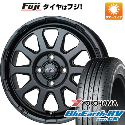 【パンク保証付き】【新品 軽自動車】ハスラー デリカミニ(4WD) 夏タイヤ ホイール4本セット 165/60R15 ヨコハマ ブルーアース RV-03CK ホットスタッフ マッドクロス レンジャー 15インチ(送料無料) サマータイヤ