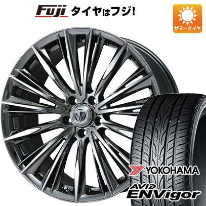 【新品国産5穴100車】 夏タイヤ ホイール4本セット 215/45R18 ヨコハマ エイビッド エンビガーS321 ベルサス ストラテジーア ヴォウジェ 18インチ(送料無料)