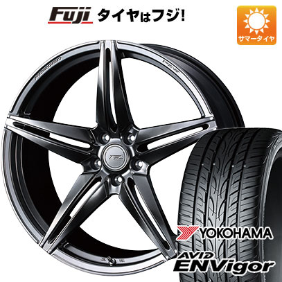 【新品国産5穴114.3車】 夏タイヤ ホイール4本セット 235/50R18 ヨコハマ エイビッド エンビガーS321 ウェッズ F-ZERO FZ-3 18インチ(送料無料)