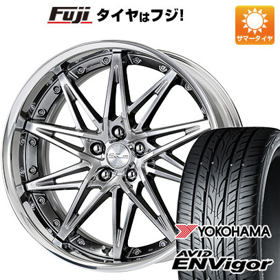 【新品国産5穴100車】 夏タイヤ ホイール4本セット 245/45R19 ヨコハマ エイビッド エンビガーS321 ワーク シュヴァート SG1 19インチ(送料無料)