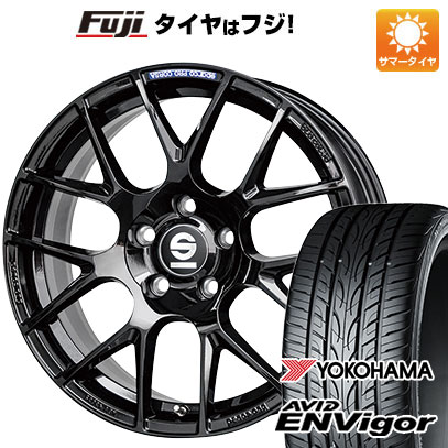 【新品国産5穴114.3車】 夏タイヤ ホイール4本セット 225/55R18 ヨコハマ エイビッド エンビガーS321 OZ SPARCO プロコルサ 18インチ(送料無料) サマータイヤ