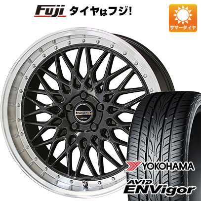 【新品国産5穴100車】 夏タイヤ ホイール4本セット 225/35R19 ヨコハマ エイビッド エンビガーS321 共豊 シュタイナー FTX 19インチ(送料無料) サマータイヤ