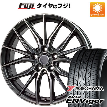 【新品国産5穴114.3車】 夏タイヤ ホイール4本セット 225/45R18 ヨコハマ エイビッド エンビガーS321 ホットスタッフ プレシャス アストM4 18インチ(送料無料) サマータイヤ