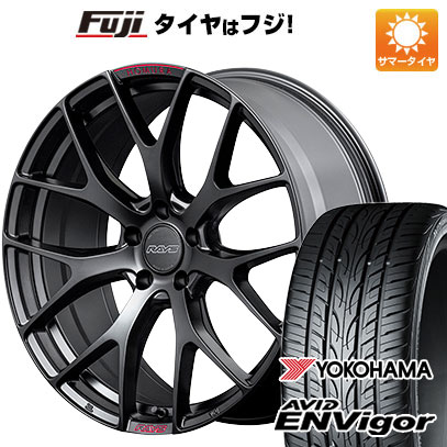 【新品国産5穴114.3車】 夏タイヤ ホイール4本セット 225/40R19 ヨコハマ エイビッド エンビガーS321 レイズ ホムラ 2X7FT SPORT EDITION 19インチ(送料無料)