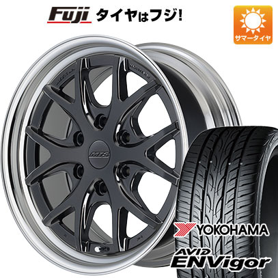 【新品】ハイエース200系 夏タイヤ ホイール4本セット 225/50R18 ヨコハマ エイビッド エンビガーS321 エムテクノ M.T.S.JAPAN SSL6 TUNER SPEC 2P 18インチ(送料無料)