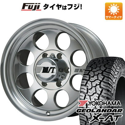 【新品国産車用6穴139.7】 夏タイヤ ホイール4本セット 265/75R16 ヨコハマ ジオランダー X-AT G016 RBL ミッキートンプソン クラシック3 16インチ(送料無料)