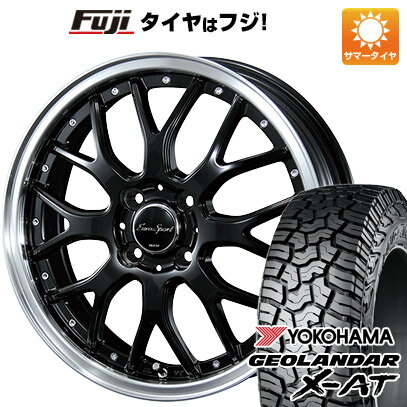 【新品 軽自動車】ハスラー デリカミニ(4WD) 夏タイヤ ホイール4本セット 165/60R15 ヨコハマ ジオランダー X-AT G016 ブレスト ユーロスポーツ タイプ815 15インチ(送料無料) サマータイヤ