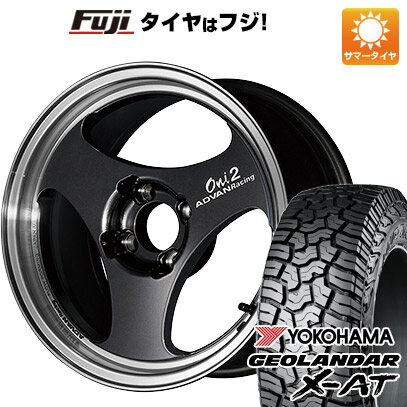 【新品 軽自動車】ハスラー デリカミニ(4WD) 夏タイヤ ホイール4本セット 165/60R15 ヨコハマ ジオランダー X-AT G016 ヨコハマ アドバンレーシング ONI2 15インチ(送料無料) サマータイヤ