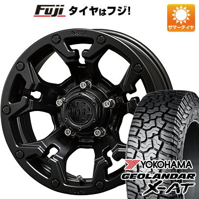 5/15限定!エントリーでポイント最大39倍! 【新品】ジムニーシエラ 夏タイヤ ホイール4本セット 215/70R16 ヨコハマ ジオランダー X-AT G016 クリムソン マーテルギア(MG) ゴーレム 16インチ(送料無料)