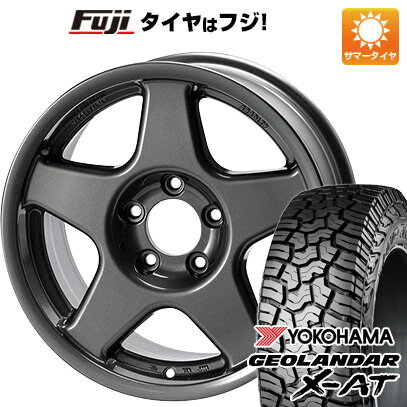 【新品国産5穴114.3車】 夏タイヤ ホイール4本セット 235/70R16 ヨコハマ ジオランダー X-AT G016 フォーバイフォーエンジニア ブラッドレー V 16インチ(送料無料)