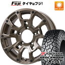 【新品】ジムニーシエラ 夏タイヤ ホイール4本セット 215/70R16 ヨコハマ ジオランダー X-AT G016 ビッグウエイ B-LUGNAS BRD(マットブロンズ) 16インチ(送料無料)