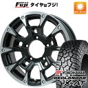 【新品】ジムニーシエラ 夏タイヤ ホイール4本セット 215/70R16 ヨコハマ ジオランダー X-AT G016 ビッグウエイ B-LUGNAS BRD(ブラックポリッシュ/ブラッククリア) 16インチ(送料無料)