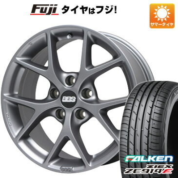 【取付対象】 【送料無料 ボルボ（V60）】 215/55R16 16インチ BBS GERMANY BBS SR 7J 7.00-16 FALKEN ジークス ZE914F サマータイヤ ホイール4本セット 輸入車