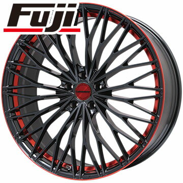 【送料無料】 225/40R19 19インチ LEHRMEISTER レアマイスター ティニャネロ(パールブラック/レッドクリア) 7.5J 7.50-19 SAFFIRO サフィーロ SF5000(限定) サマータイヤ ホイール4本セット
