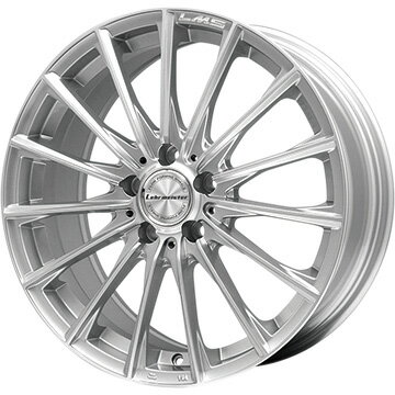 【パンク保証付き】【新品国産5穴114.3車】 夏タイヤ ホイール4本セット 225/35R19 ニットー NT555 G2 レアマイスター LM-S FS15 (シルバーポリッシュ) 19インチ(送料無料)