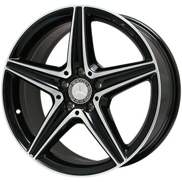 【送料無料 ベンツCクラス(W205)】 F:225/45R18 R:245/40R18 AMG 5スポーク F:8.00-18 R:9.00-18 YOKOHAMA アドバン スポーツ V105 MO BENZ承認 サマータイヤ ホイール4本セット 輸入車【YOsum19】