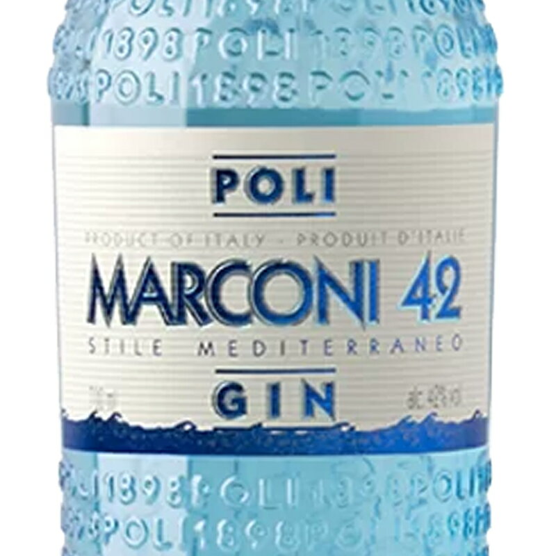 蒸留酒 ジン Poli ポーリ ポーリ マルコーニ 42 ジン【正規輸入品】※沖縄・離島は別途送料 蒸留酒 ジン