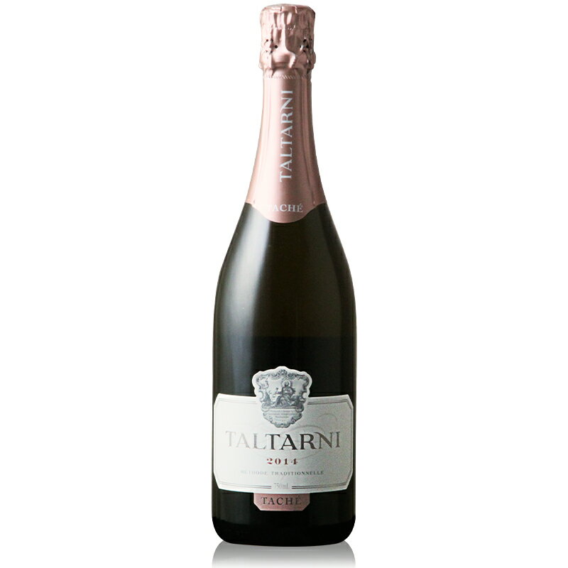 Taltarni Vineyards タルターニ ヴィンヤーズ ブリュット タシェ 2014 リピート率の高い、シャンパーニュ製法で造られるコスパの良しの最高品質ヴィンテージ・ロゼスパークリングワイン！ タルターニは1969年に設立された、オーストラリア・ヴィクトリア州のピレニーズ地区のなかでもパイオニア的ワイナリーの一つです。タシェとはフランス語で「色の付いた」という意味で、タスマニア産ピノ・ノワールでドサージュし、美しいサーモンピンク色を作り出します。繊細で豊かな泡によってさらに際立った、心を奪われる美しいサーモンピンク色。レッドカラント、熟したストロベリーやフローラルのアロマと複雑なイーストの特徴を表現しています。シャンパーニュ製法で造られた、キメ細かい泡とシャンパーニュ感を味わえる、コスパ最高のロゼ・スパークリングワインです。※商品画像と実際の商品の生産年(ヴィンテージ)が異なる場合がございます。 正しくは商品名および詳細欄の生産年をご確認ください。 ■生産者：タルターニ ヴィンヤーズ ■生産地：オーストラリア ＞ ヴィクトリア州 ■生産年：2014年 ■タイプ：ロゼスパークリングワイン 辛口 ■原材料：シャルドネ66％ 、ピノノワール31％、ムニエ3％ ■アルコール ：12% ■内容量：750ml ■醸造：シャンパーニュ方式の瓶内二次発酵 ■配送について 【夏季 （5月から9月頃）のワインの配送につきまして】 配送中の温度変化によるワインの液漏れを防ぐ為、夏季はクール便（送料に別途330円加算）のご利用をお薦めしております。 クール便をご利用になられない場合の液漏れ事故や品質劣化等による補償、商品の返品は一切応じかねますので予めご了承くださいませ。 原則、クール便のご利用につきましてはお客様のご判断でお願い致します。 また、高級ワインをご購入のお客様につきましては、ご指定がなくともクール便のご利用を御願いする場合がございます。ワインを最良の状態でお届けするためですので、何卒ご理解いただきますようお願い申し上げます（この場合330円を追加で頂戴いたします）。※クール便ご利用の場合、下記リンク先よりクール便発送のオプションを商品と一緒にご購入ください。 一度に梱包できる本数は ワイン750ml瓶で6本までです。7本以上ご注文の場合は1梱包につきクール便料の追加をお願いいたします。 Taltarni Vineyardsタルターニ ヴィンヤーズ 信頼できる、オーストラリアの象徴的ブランド フランスボルドーの有名なワイン商のゴスティエ家直系であるオーナーのジョン・ゴレ氏が、フランスワインに匹敵する場所を世界中探し見つけたのが、1969年に設立された、オーストラリア・ヴィクトリア州のピレニーズ地区のなかでもパイオニア的ワイナリーの一つであるタルターニです。 タルターニは、絵に描いたように美しい240エーカーの広さをもつワイナリーで、ワインライターのロバート・ジョセフ氏が「世界でもっとも美しいワイナリー」と呼んだ、ゆるやかな丘陵と壮大は景色、断崖、立ち並ぶゴムの木が優れたワインを造るための理想郷を作りあげています。赤土の土壌で、石英及び砂壌土の土壌であるピレニーズ地区は、緯度37度のぶどう栽培に最適な気候帯に位置しています。また、涼しい夜と暖かい日がゆっくりとした熟成を促し、さわやかなスパークリングワインのための理想的な条件を作ります。タルターニは、オーストラリア科学・工業研究機構（CSIRO)が認可した昆虫飼育場によって農場の化学薬品の使用を減らすことに成功しました。この分野の先駆者であるタルターニは2,000種の自生植物の周りに、ブドウを食べる昆虫を食べる益虫と受粉昆虫のための3つの昆虫飼育場を持っています。 現在ワインメーカーを務めるロバート ‘ルー’ ヘイウッド氏は、農業に親しみながら、ヴィクトリア州の農村地帯で育ちました。ブドウ栽培学と醸造学の学位を取得後、南オーストラリアのバロッサバレーのワイナリーで働きながら、2004年と2006年にボルドーのサンテミリオンにあるシャトーテシエで収穫・仕込みをするために北半球を訪れました。フランスでの経験は、彼に素晴らしいワインを生み出すには優れたぶどうが必要不可欠であることを強く印象付け、オーストラリアに帰国後、新しく得た知識をオーストラリア独自の果実のスタイルに導入しました。2008年には、カルフォルニア・ナパバレーのワールズ・エンド　ワイナリーで経験を積むために再度北半球を訪れ、その後出身地であるオーストラリア・ヴィクトリア州に移りました。2009年からタルターニ・ヴィンヤーズの一員としてワイン造りを行っています。典型的なオージーであるルー氏は、オーストラリアらしくありながら、しかも洗練されたワインを作り出しています。 今日、タルターニはオールドワールドの伝統とニューワールドの革新的なテクニックを融合し、様々なレンジのワインを作っています。そして、その中心となるのはトラディショナル方式で造られたスパークリングワインです。