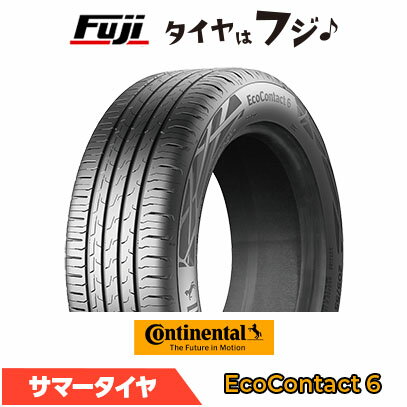 【タイヤ交換可能】【送料無料】 CONTINENTAL コンチネンタル コンチ エココンタクト6 ★ BMW承認 225/45R19 96W XL 夏タイヤ サマータイヤ 単品1本価格