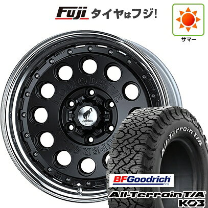 【新品】ランクル300 夏タイヤ ホイール4本セット 285/65R18 BFグッドリッチ オールテレーンT/A KO3 RWL スーパースター ロディオドライブ LDD-1 8.5J 18インチ(送料無料)