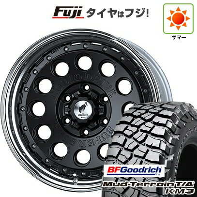 【新品】ランクル250 夏タイヤ ホイール4本セット 275/70R18 BFグッドリッチ マッドテレーンT/A KM3 スーパースター ロディオドライブ LDD-1 9J 18インチ(送料無料)