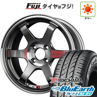 【新品】クロスビー/イグニス 夏タイヤ ホイール4本セット 175/60R16 ヨコハマ ブルーアース AE-01 RAYS レイズ ボルクレーシング TE37 ソニック SL 16インチ(送料無料) サマータイヤ
